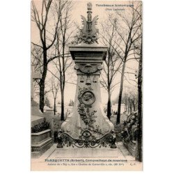 COMPOSITEUR - spectacle et musique: cimetière père-lachaise Robert Planquette - très bon état