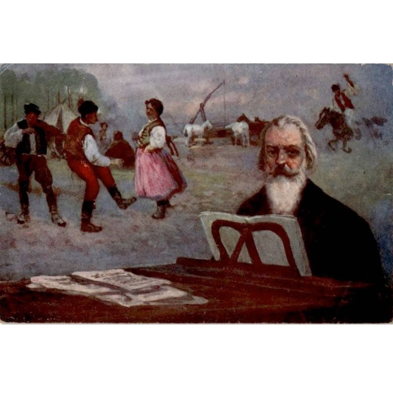 COMPOSITEUR - spectacle et musique: J. Brahms mélodies hongroises - très bon état
