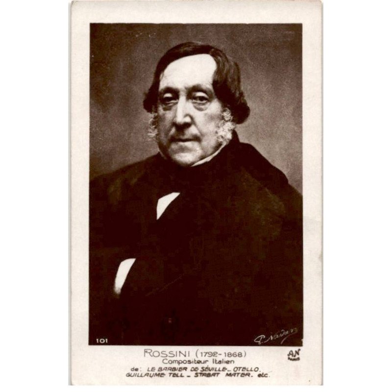 COMPOSITEUR - spectacle et musique: Rossini - très bon état