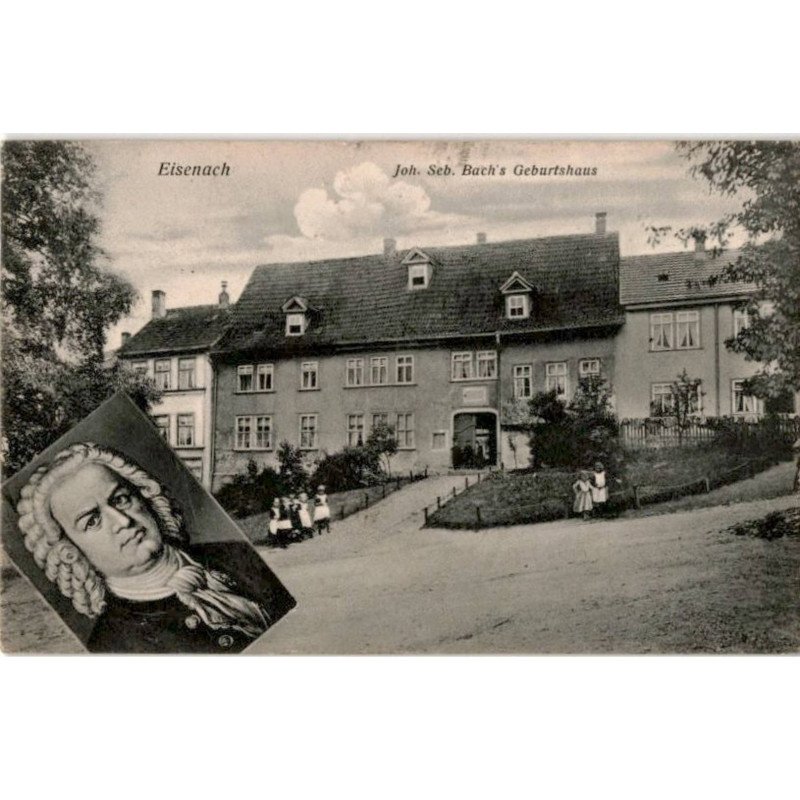 COMPOSITEUR - spectacle et musique - eisenach johann sebastian bach Geburtshaus - bon état