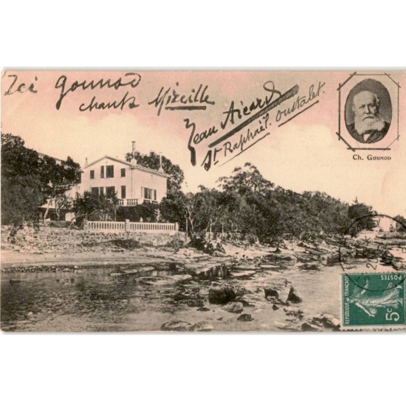 COMPOSITEUR - spectacle et musique - saint-raphael d'où Capelan maître Gounod  - très bon état