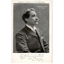 CHANTEURS: collection artistique du vin desiles Rousselière de l'Opéra Paul Berger - très bon état