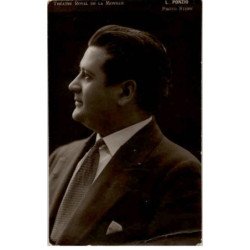 CHANTEURS: Léon Ponzio, théatre royal de la monnaie, photo stern - très bon état