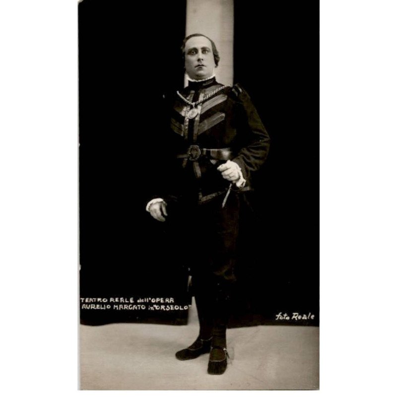 CHANTEURS: Teatro reale del l'opera Aurelio Marcato in orseolo - très bon état
