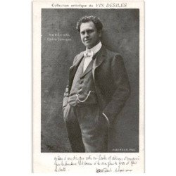 CHANTEURS: collection artistique du vin désiles Maréchal opéra comique, P. Berger - très bon état