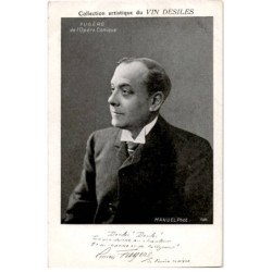 CHANTEURS: collection artistique du vin désiles Fugère de l'opéra comique - très bon état