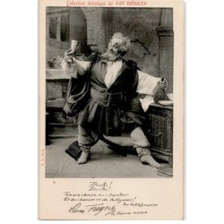 CHANTEURS: collection artistique du vin désiles Fugère - très bon état