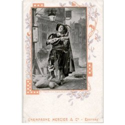 CHANTEURS: Champagne Merci et cie, epernay, M. Fugère la cigale mardilène - très bon état