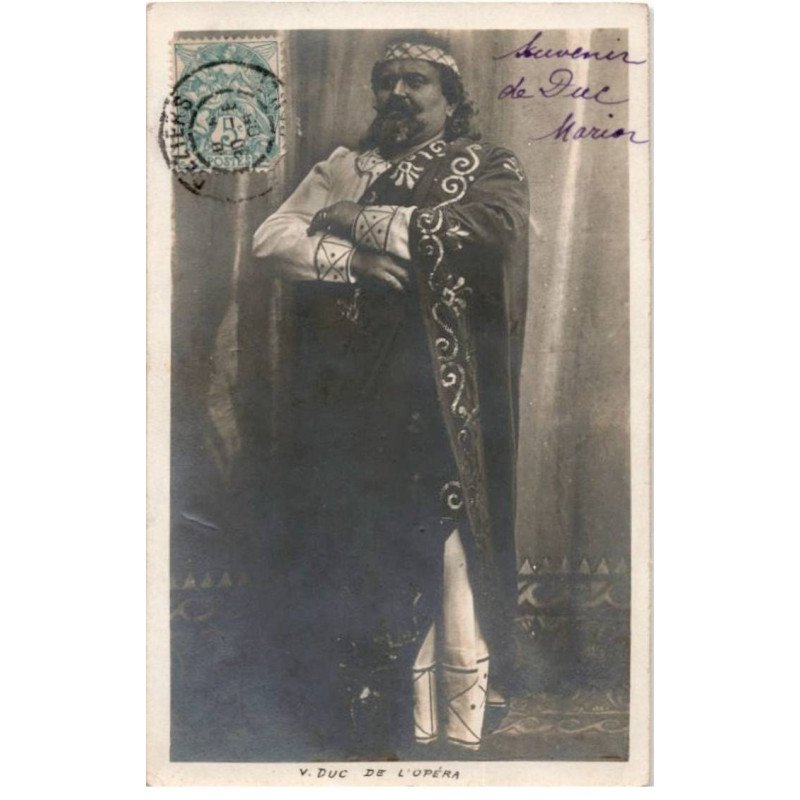 CHANTEURS: V. Duc de l'opéra - état