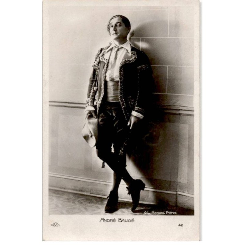 CHANTEURS: André Baugé - très bon état