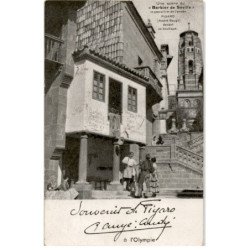 CHANTEURS: souvenir de Figaro, André Baugé devant sa boutique - très bon état