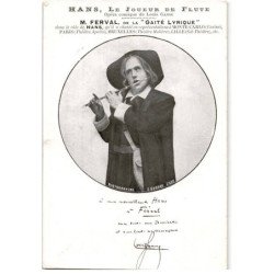CHANTEURS: Hans le joueur de flute M. Ferval et la "gaité lyrique" - état