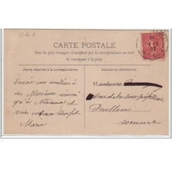 MAUBERT-FONTAINE : carte photo du fossé Catin - Très bon état