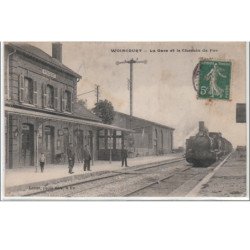 WOINCOURT : la gare et le chemin de fer - Très bon état