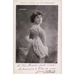 CHANTEURS : collection artistique du vin désiles J. Hading - très bon état
