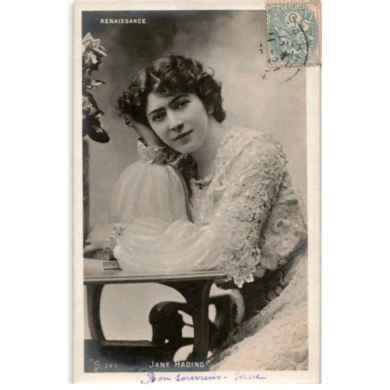 CHANTEURS : renaissance, Jane Hading - très bon état