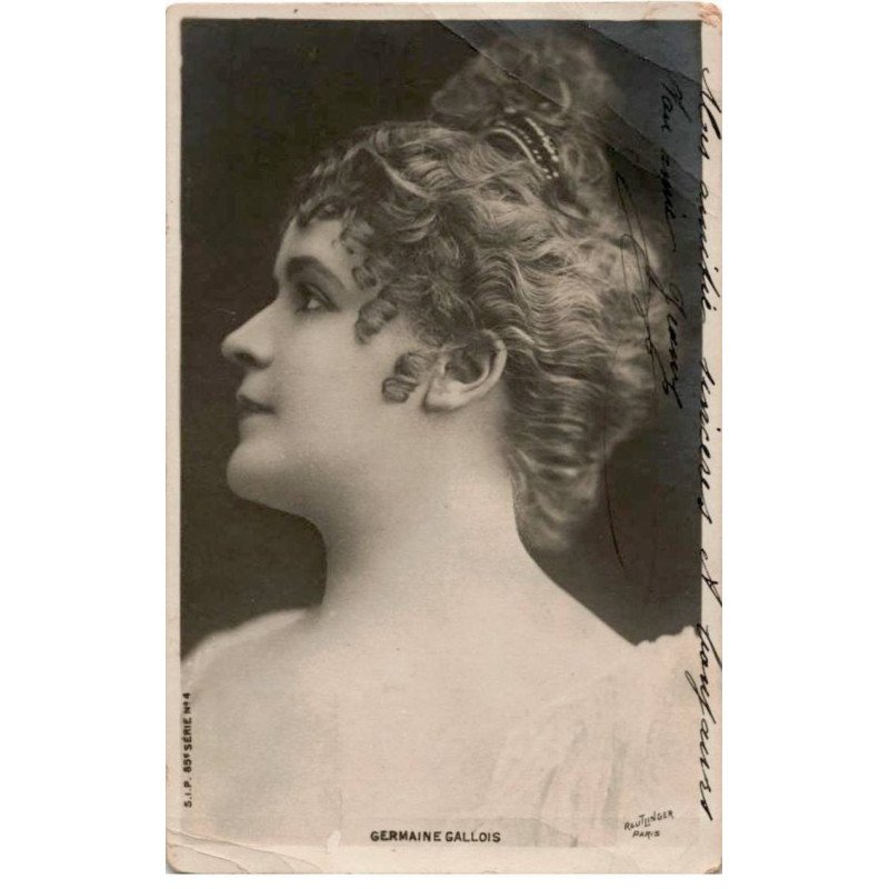 CHANTEURS : Germaine Gallois - état