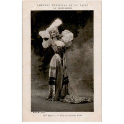 CHANTEURS :Mlle. Derval rôle de madame trial - très bon état