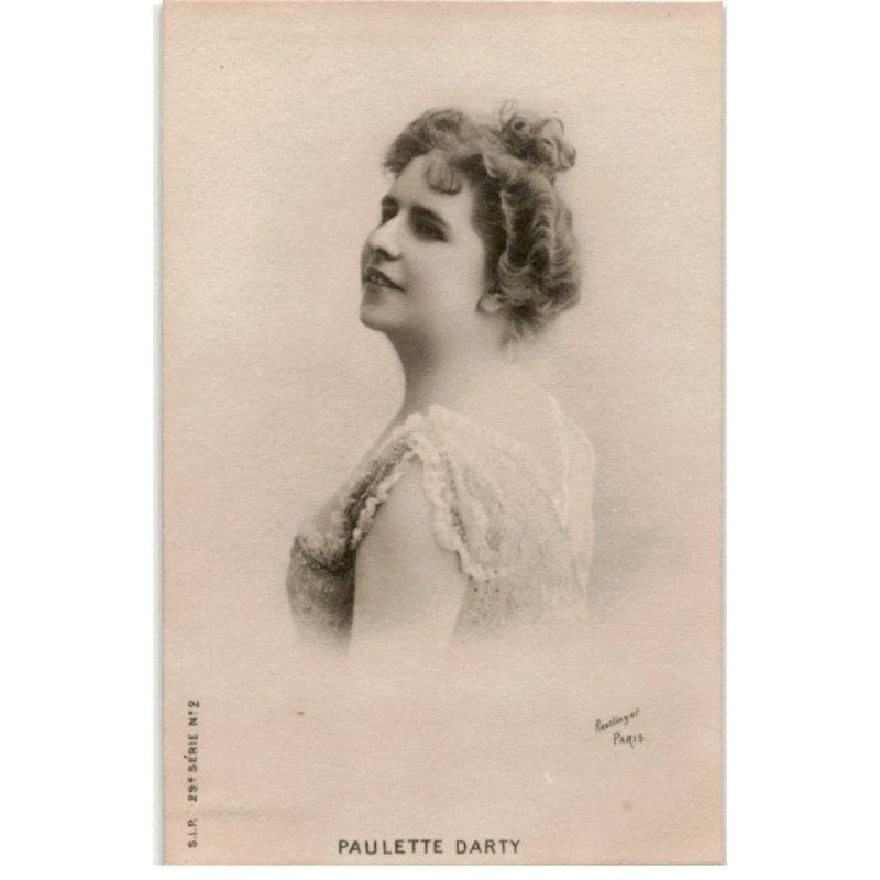 CHANTEURS : Paulette Darty - très bon état