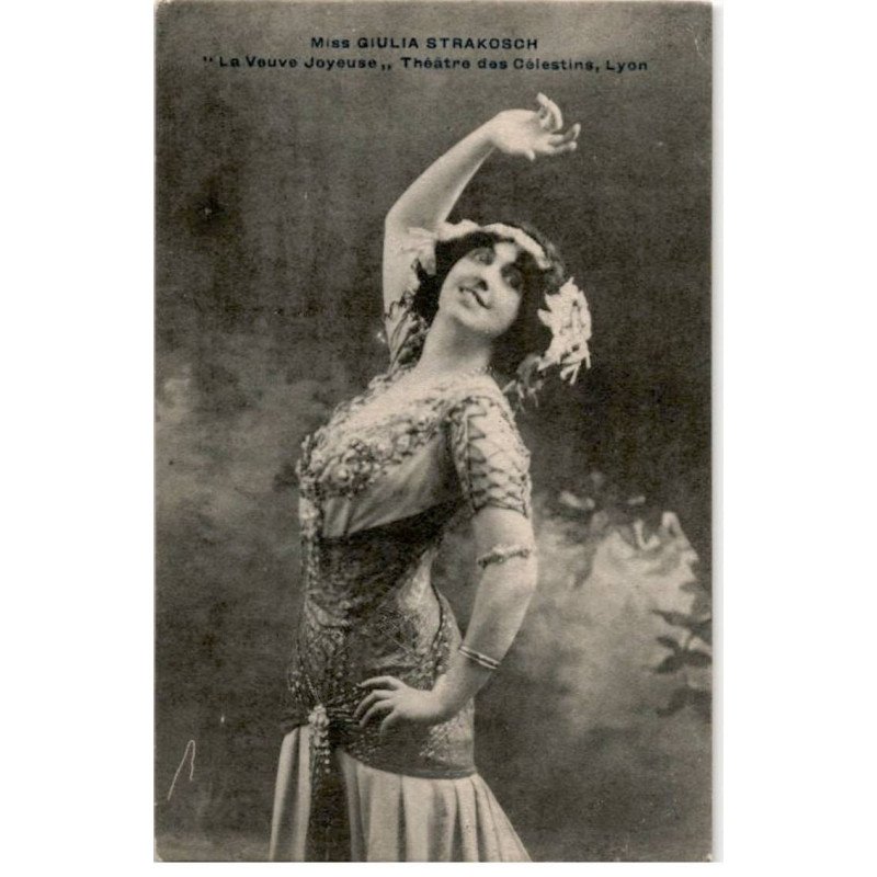 CHANTEURS : Miss Giulia Strakossch - très bon état