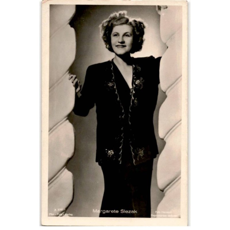 CHANTEUSES : Margarete Slezak - très bon état
