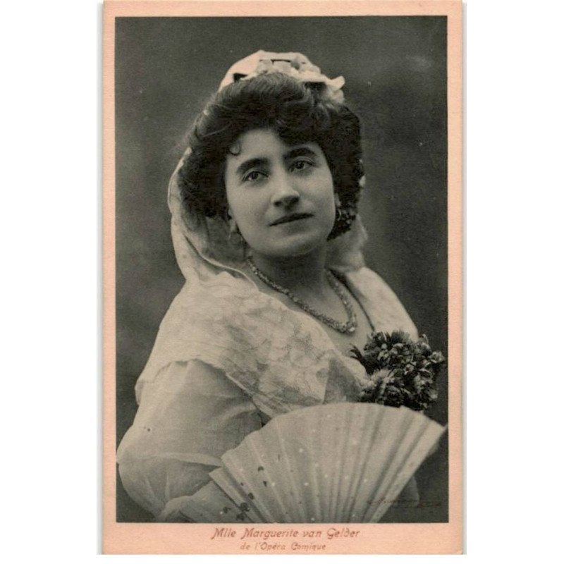 CHANTEUSES : Mlle Marguerite Van Gelder - très bon état