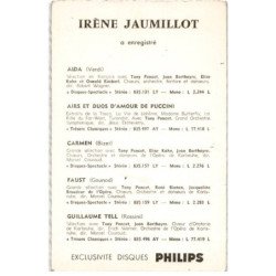 CHANTEUSES : Irène Jaimillot - très bon état