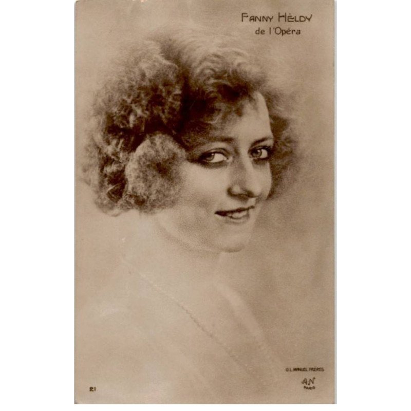 CHANTEUSES : Fanny Héldy - très bon état