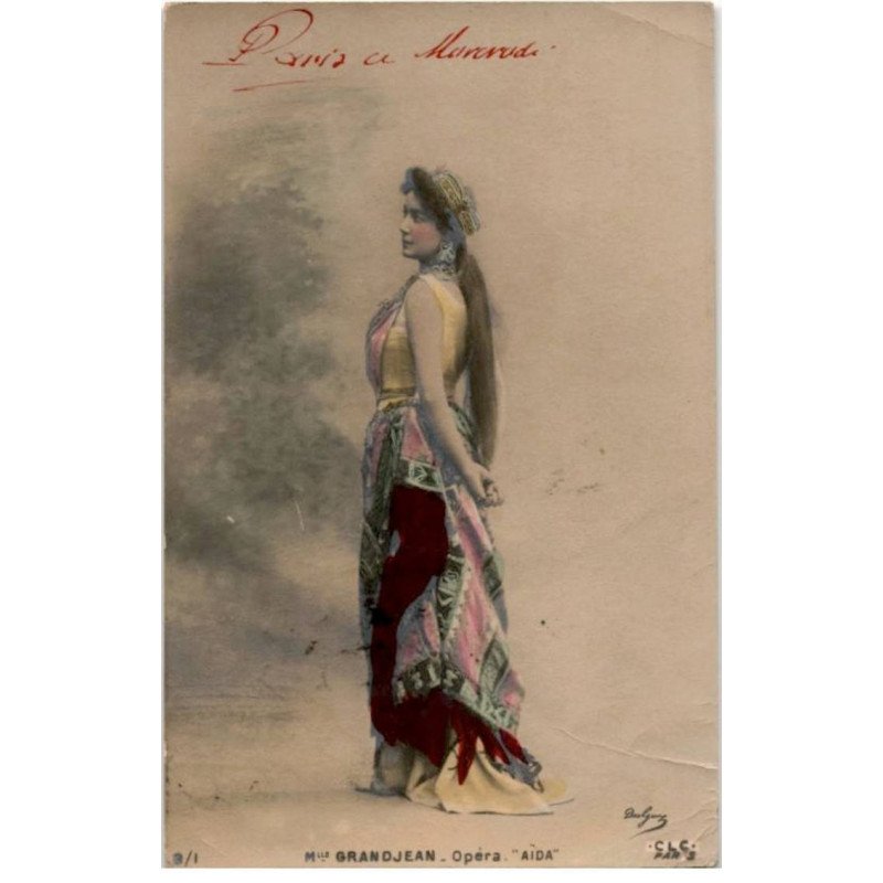 CHANTEUSES : Mlle Grandjean - très bon état