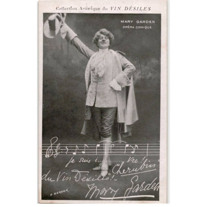 CHANTEUSES : Mary Garden - bon état
