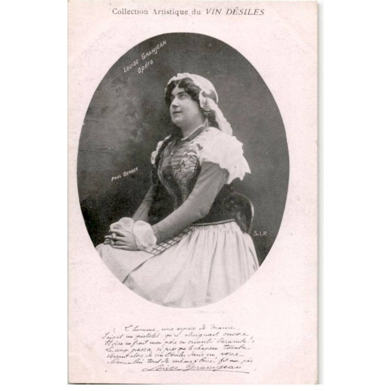 CHANTEUSES : L. Grandjean - très bon état