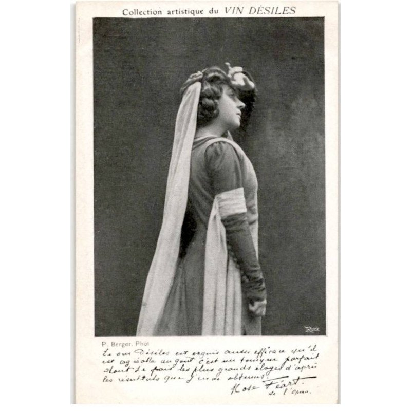 CHANTEUSES : Rose Feart - très bon état