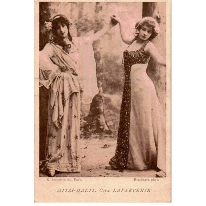 CHANTEUSES : Mitzi Dalti, Cora Lafarcerie - très bon état