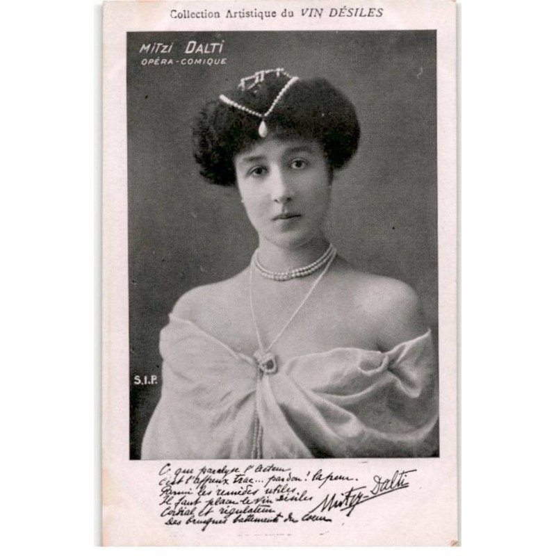 CHANTEUSES : Mitzi Dalti - très bon état