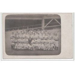 SAINT QUENTIN : carte photo de l'alsacienne-lorraine à la fête fédérale de gymnastique - 1910 - état (deux adhérences au