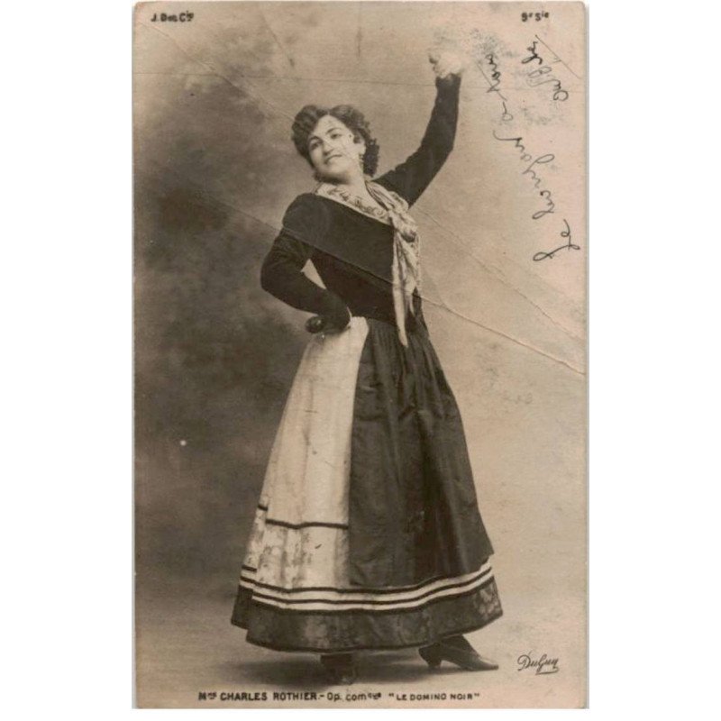 CHANTEUSES : Mlle Charles Rothier - état