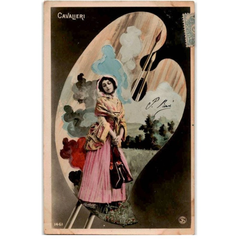 CHANTEUSES : Cavalieri -  bon état