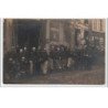 SAINT-QUENTIN : carte photo de pompiers - le 22 février 1912 - Très bon état