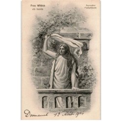 Acteurs Actrices: Wagner: Frau Wittich als Isolde - très bon état