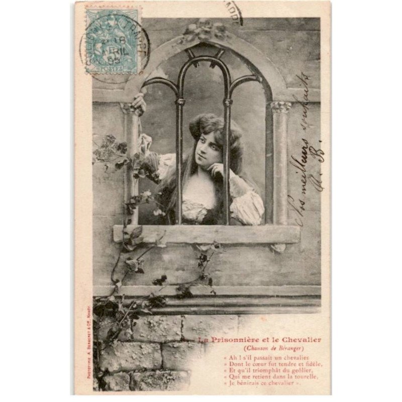 CHANSONS: la prisonnière et le chevalier - très bon état