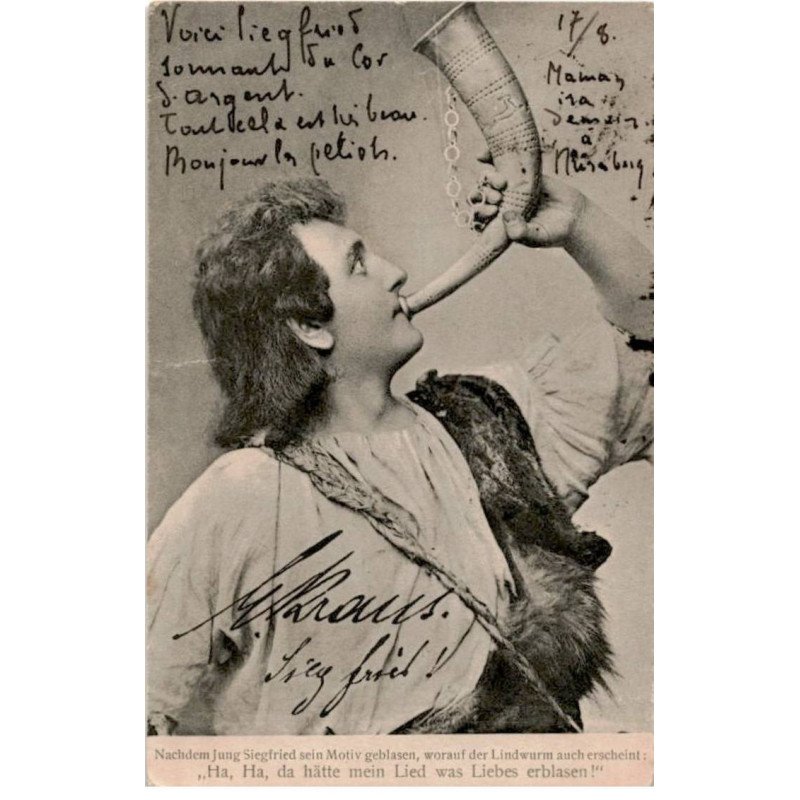 Acteurs Actrices: Wagner: Ernst Kraus - très bon état