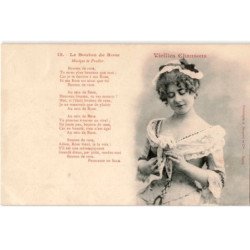 CHANSONS: le bouton de Rose - très bon état