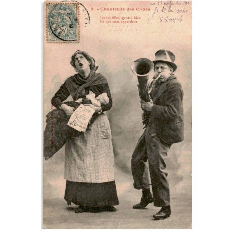 CHANSONS: chanteurs des cours - très bon état