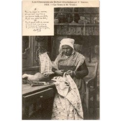 CHANSONS: les chansons de botrel illustrées, le voeu à saint-yves - très bon état