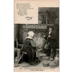 CHANSONS: les chansons de botrel illustrées, par le petit doigt - très bon état