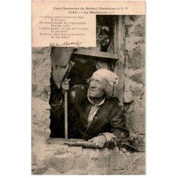 CHANSONS: les chansons de botrel illustrées, le bûcheron - très bon état