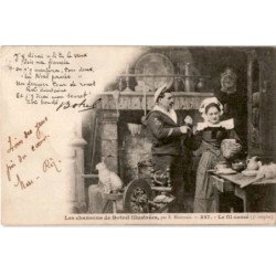 CHANSONS: les chansons de Botrel, le fil cassé - état