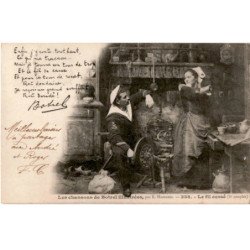 CHANSONS: les chansons de Botrel, le fil cassé - très bon état