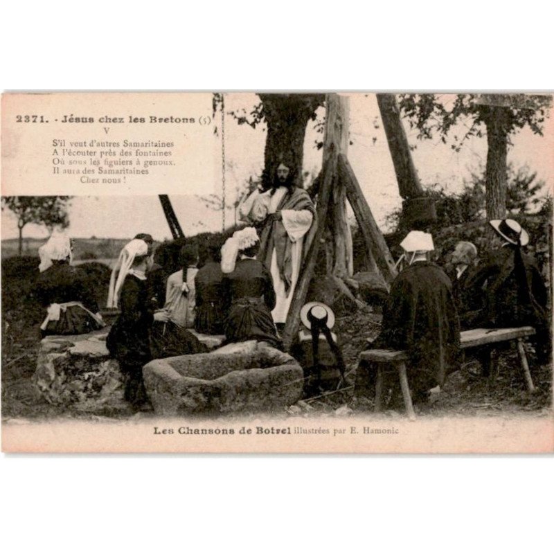 CHANSONS: chansons de Botrel, Jésus chez les bretons - très bon état
