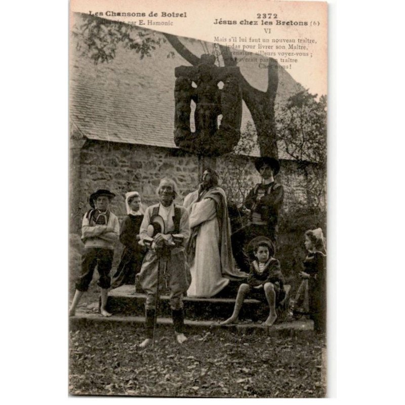 CHANSONS: chansons de Botrel, Jésus chez les bretons - très bon état